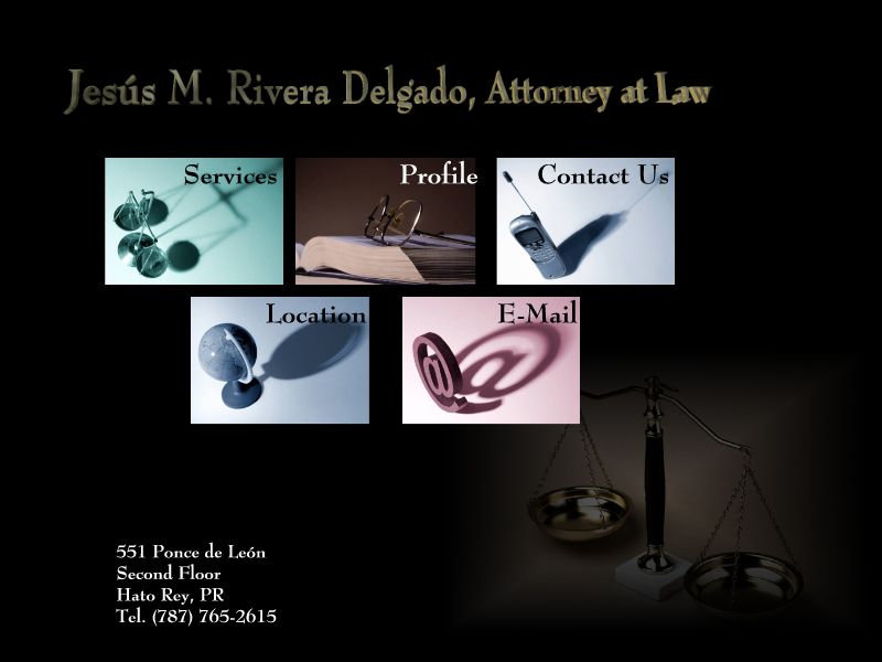Jesus M. Rivera Delgado, Lawyer
